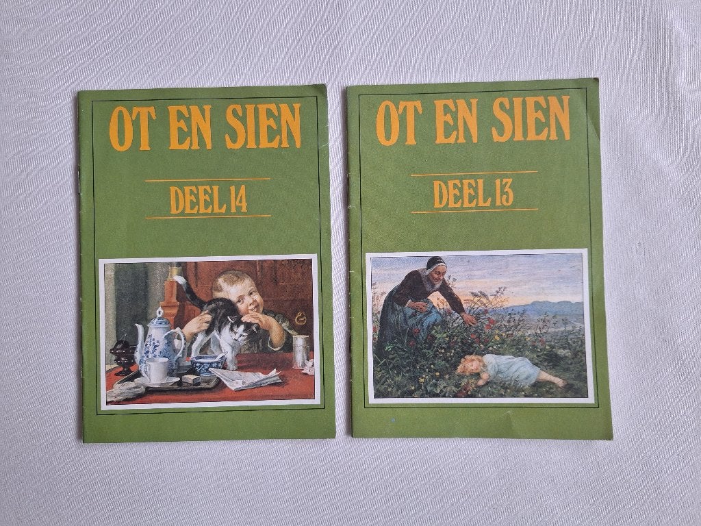 2 leesboekjes Ot en Sien, Boeken, Ophalen of Verzenden, Gelezen, Fictie algemeen