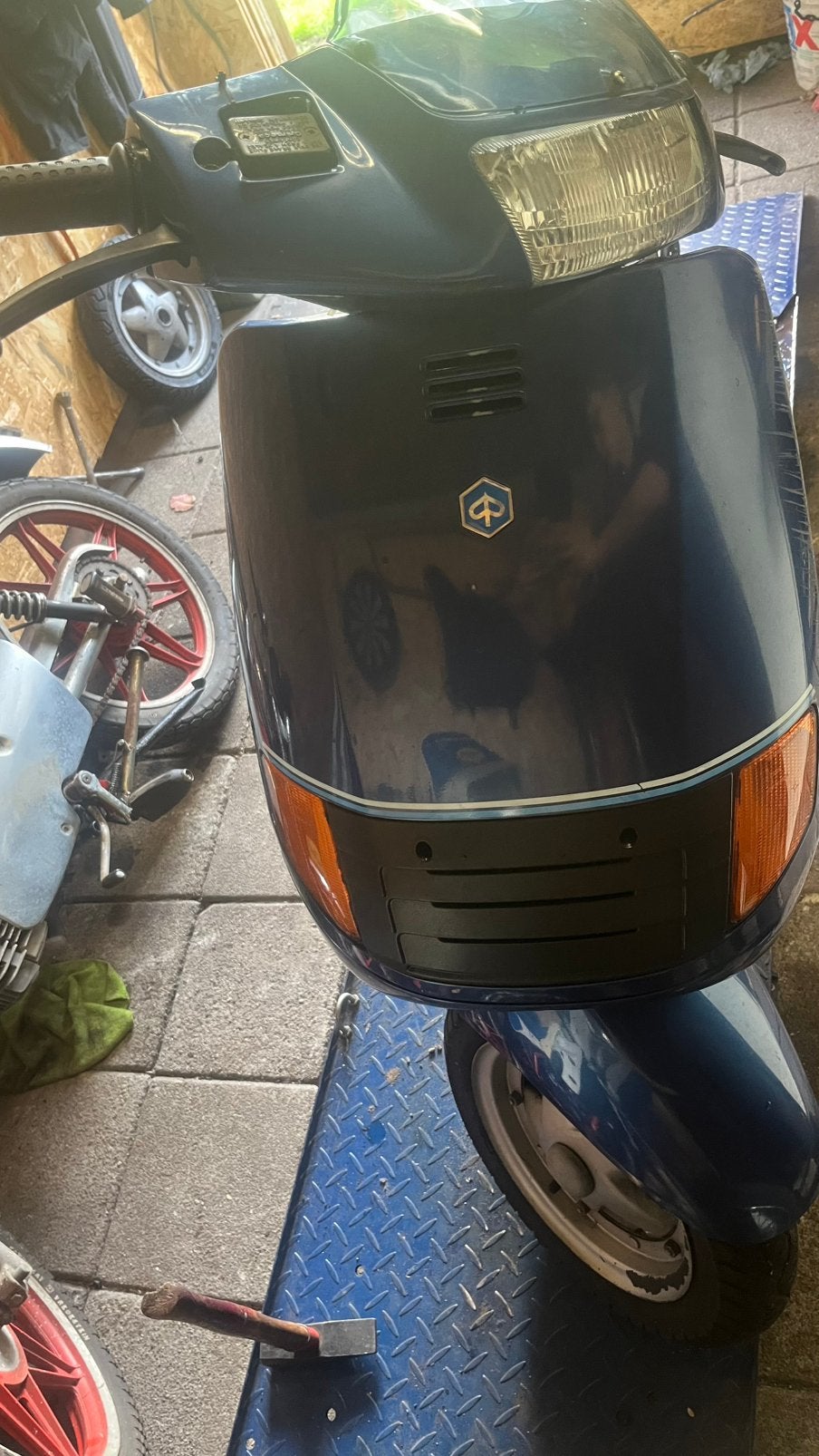 Piaggio quartz frame brom, Ophalen of Verzenden, Zo goed als nieuw, Overige modellen