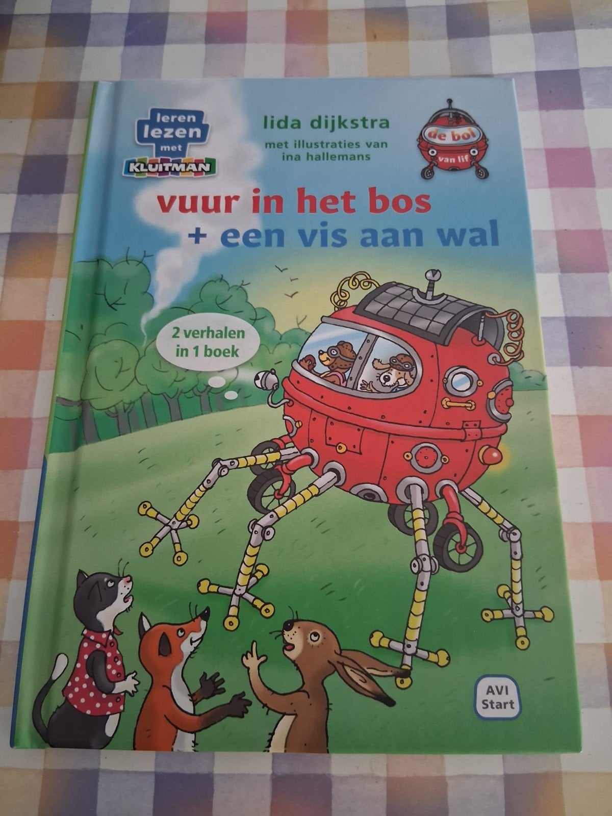 2in1 boek lida dijkstra - vuur in het bos / een vis aan wal, Ophalen of Verzenden, Gelezen, Fictie algemeen