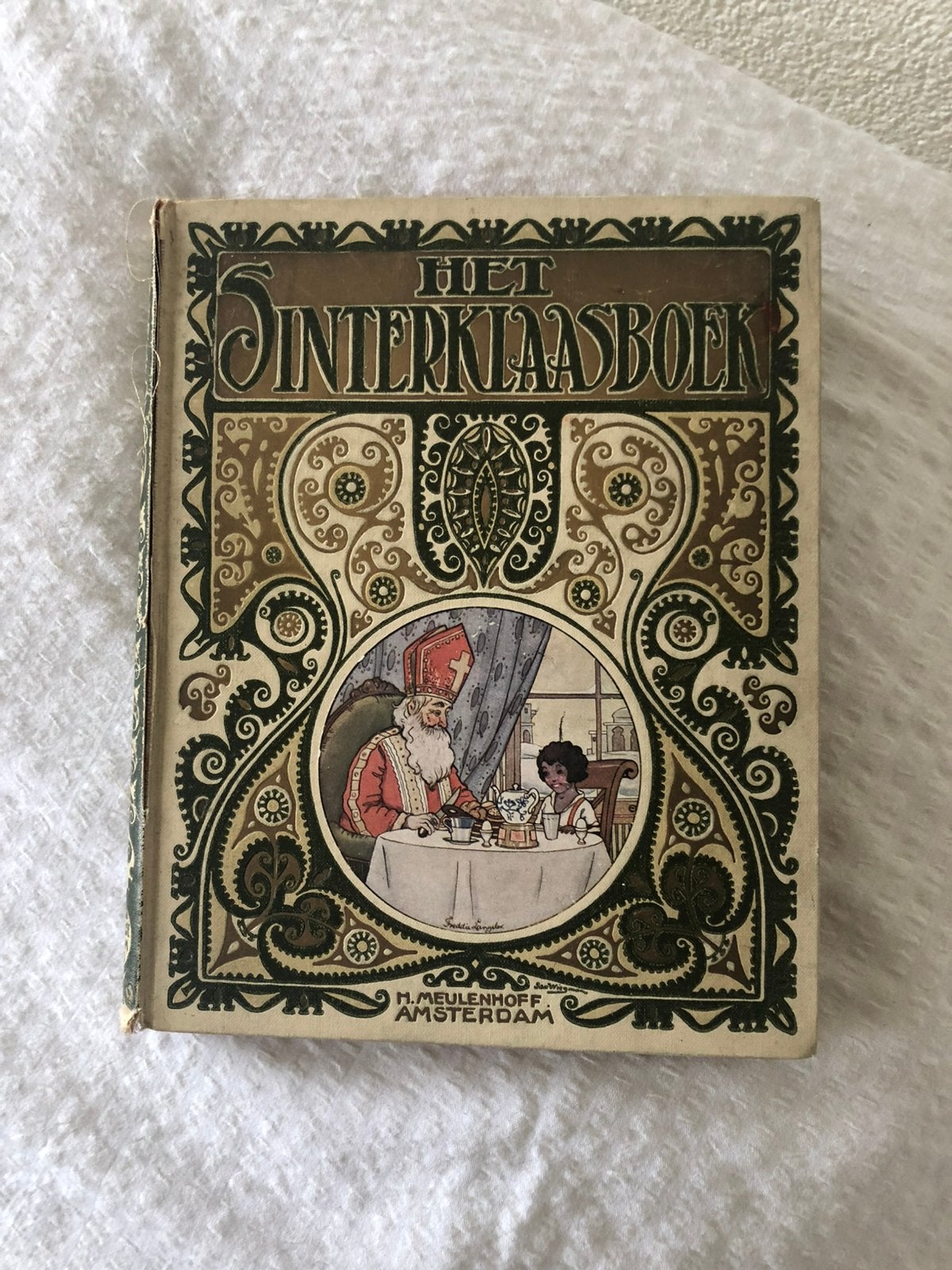 Antiek Sinterklaas boek 1922, Antiek en Kunst, Ophalen of Verzenden