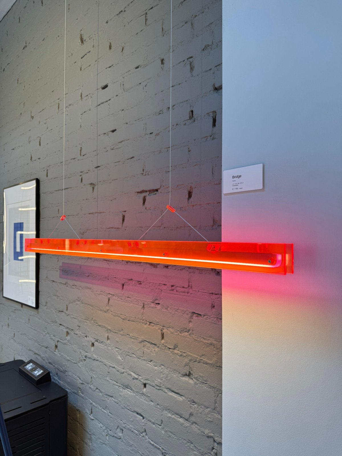 Tonone Bridge 110 – Lava Orange, Huis en Inrichting, Lampen | Hanglampen, Ophalen, Zo goed als nieuw