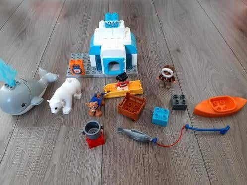 Lego / Duplo poolgebied, Ophalen of Verzenden, Zo goed als nieuw, Compleet, Duplo