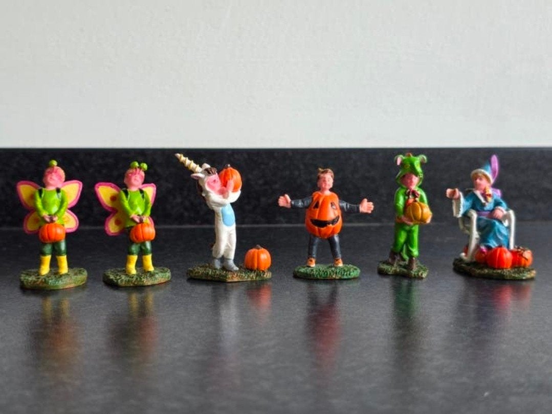 Lemax Spooky Town Kinderen Trick treater Halloween Carnival, Ophalen, Gebruikt