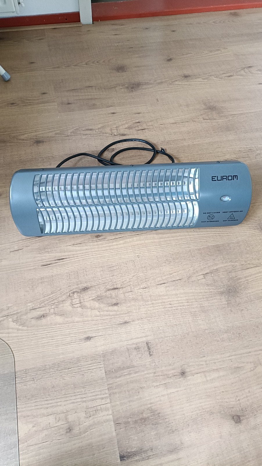 Eurom Q-Time 1500 Terrasverwarmer - 1500W, Ophalen, Gebruikt, Minder dan 30 cm, Kachel