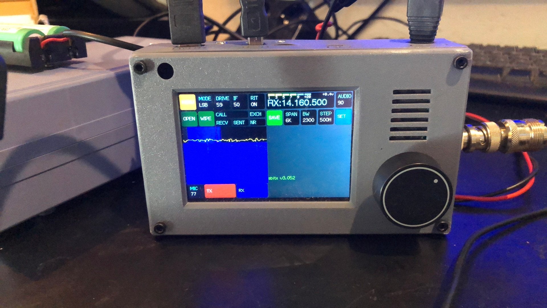 zbitx  all bands, all mode SDR, Ophalen of Verzenden, Zo goed als nieuw, Zender en Ontvanger