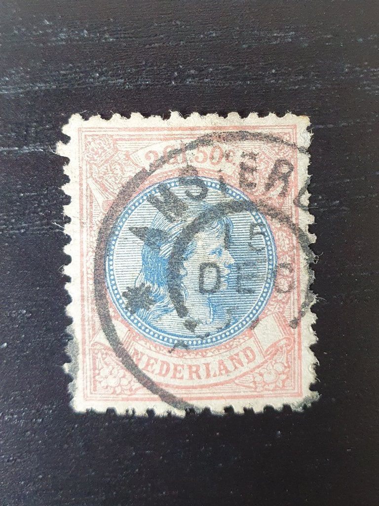 Nederland 1896 Wilhelmina NVPH 47 B gestempeld, Postzegels en Munten, Postzegels | Nederland, Verzenden, T/m 1940, Gestempeld