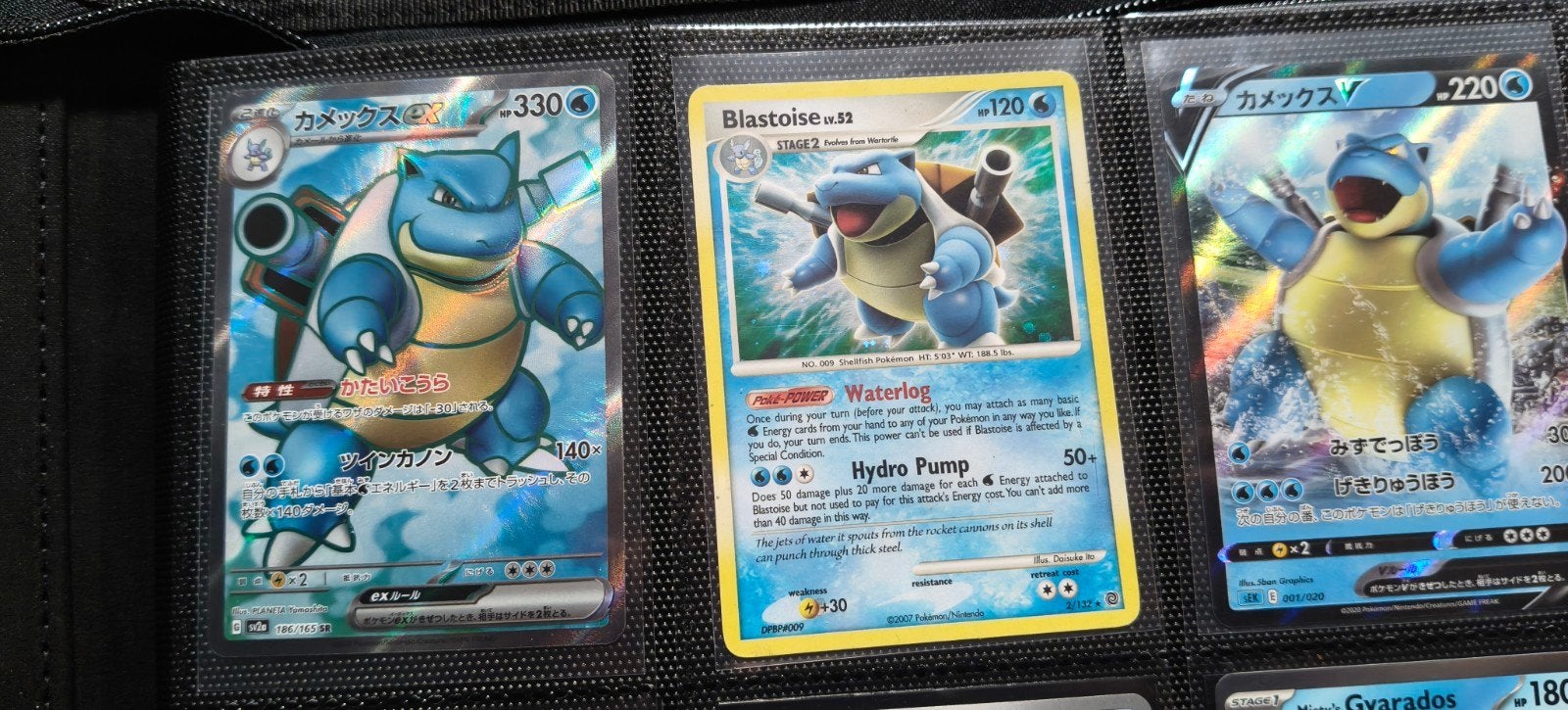 POKEMON KAARTEN CHARIZARD, BLASTOISE, VENUSAUR, Ophalen of Verzenden, Zo goed als nieuw, Meerdere kaarten, Foil