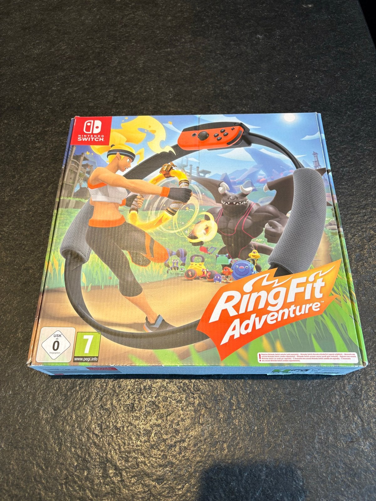 Ring Fit Adventure - Nintendo Switch (Compleet)plus game, Spelcomputers en Games, Ophalen, Overige genres, 1 speler, Zo goed als nieuw