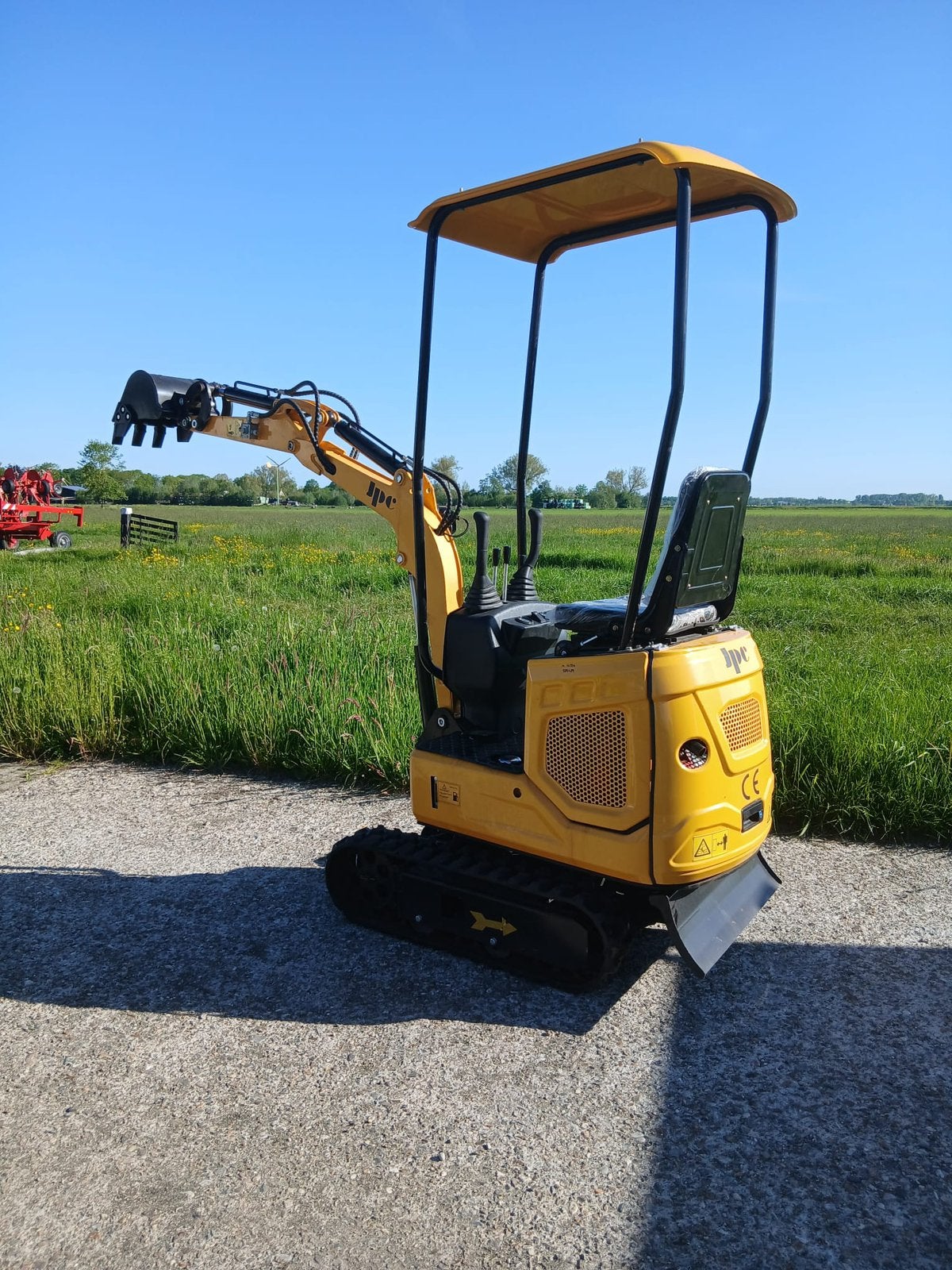 Nieuwe minikraan / minigraver - Diesel - 1000kg, Zakelijke goederen, Ophalen of Verzenden, Info@marktplaats.nl, IPC, Graafmachine