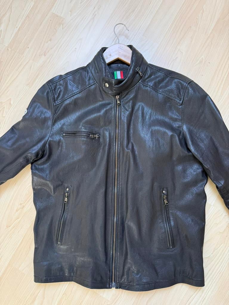 Ducati lederen vrije tijdsjas, z.g.a.n. fijne en soepele jas, Motoren, Kleding | Motorkleding, Ophalen of Verzenden, Tweedehands