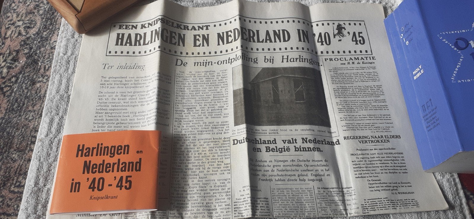 oorlogskrant, Harlingen, Ophalen of Verzenden