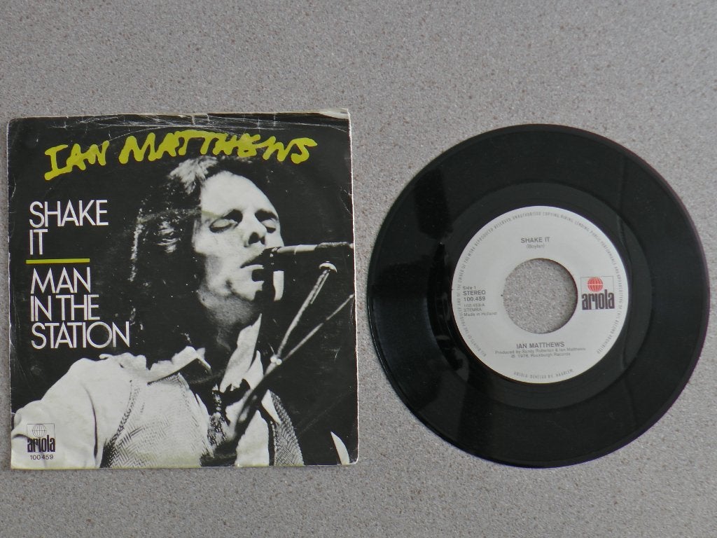 Ian Matthews - Shake it VINYL SINGLE, Cd's en Dvd's, Vinyl Singles, Gebruikt, 7 inch, Pop, Fotohoes