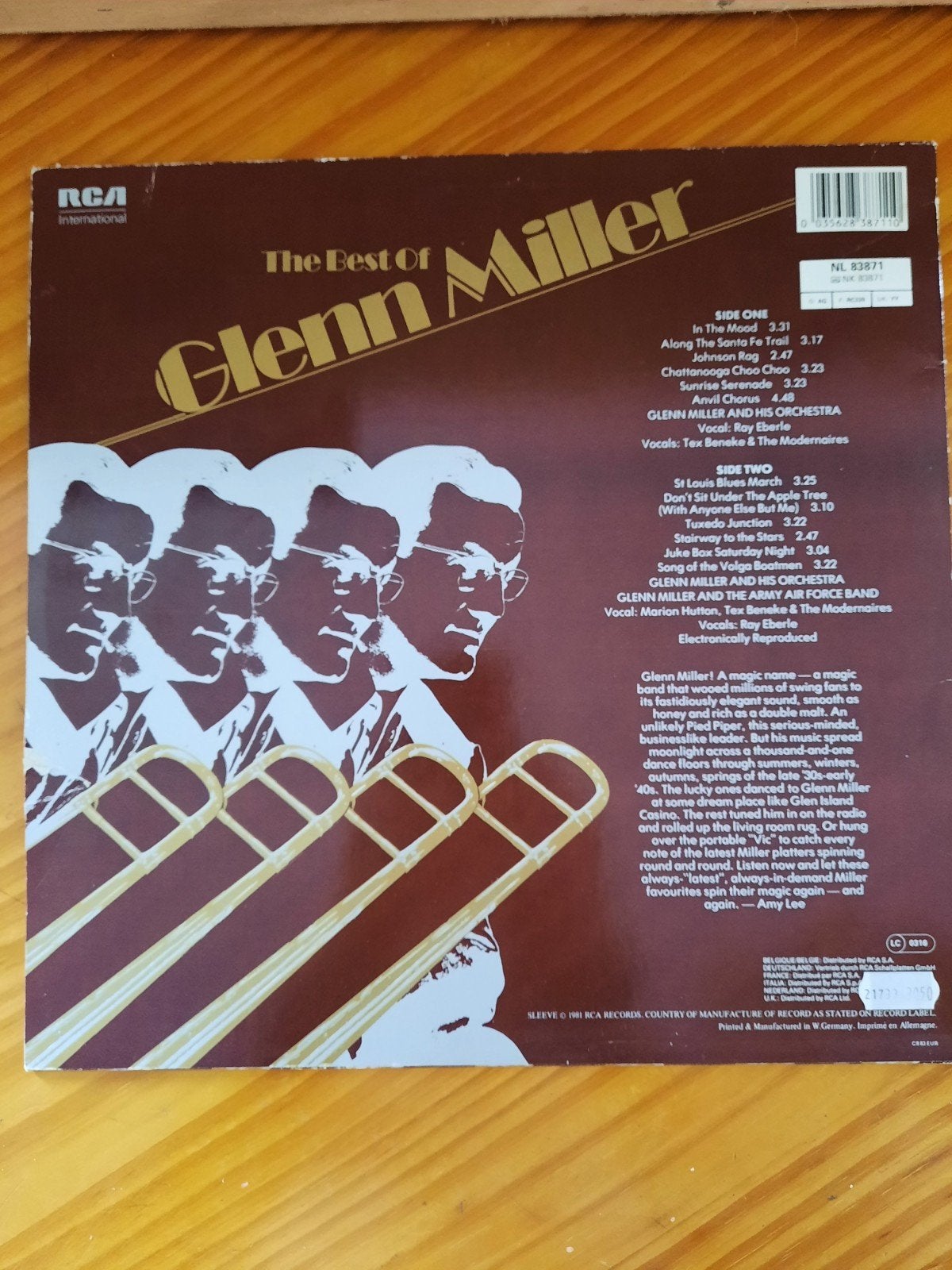 Glenn Miller LP, Cd's en Dvd's, Ophalen of Verzenden, LP