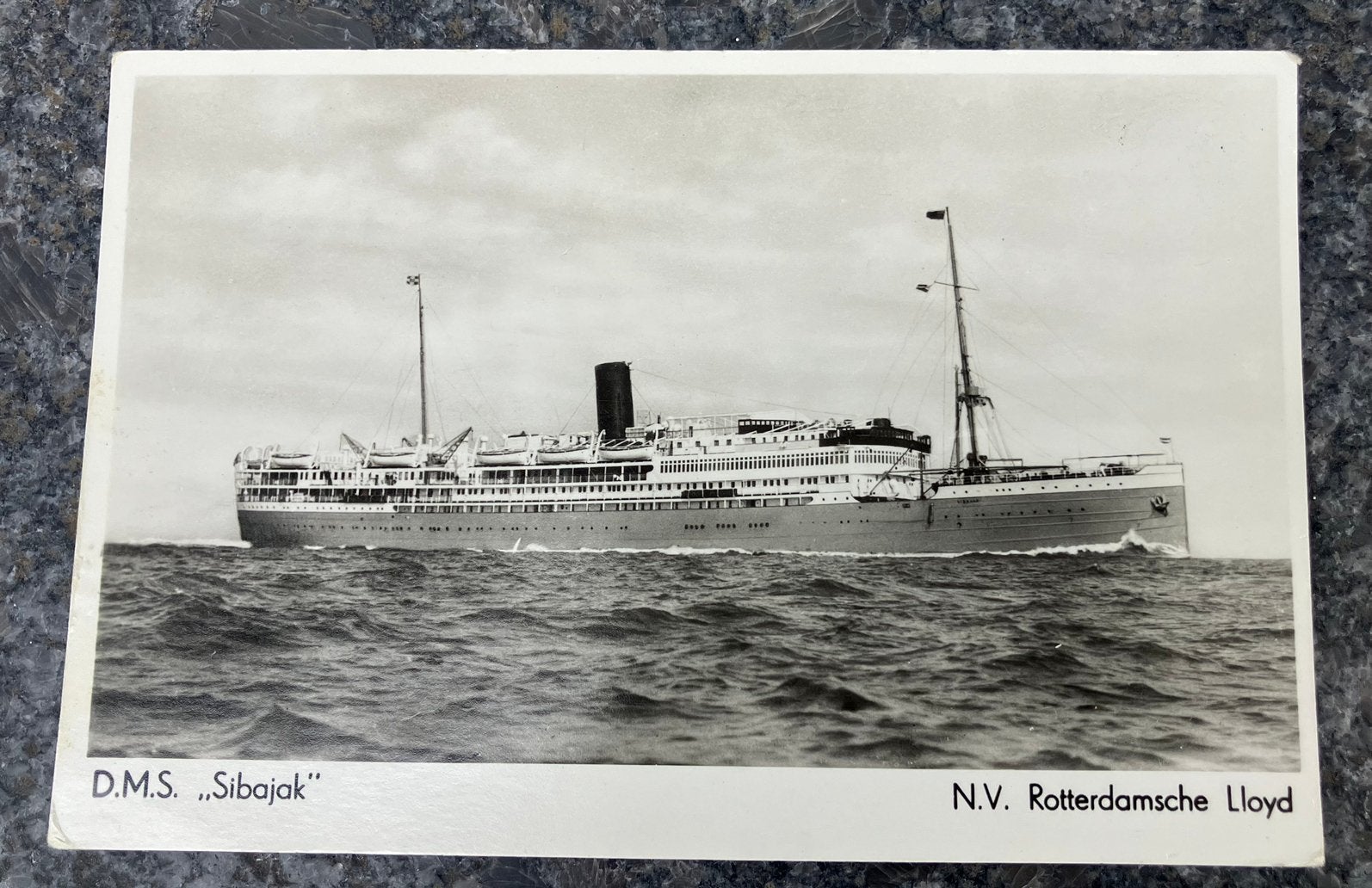 D.M.S. Sibajak, Verzenden, Zo goed als nieuw, Kaart, Foto of Prent