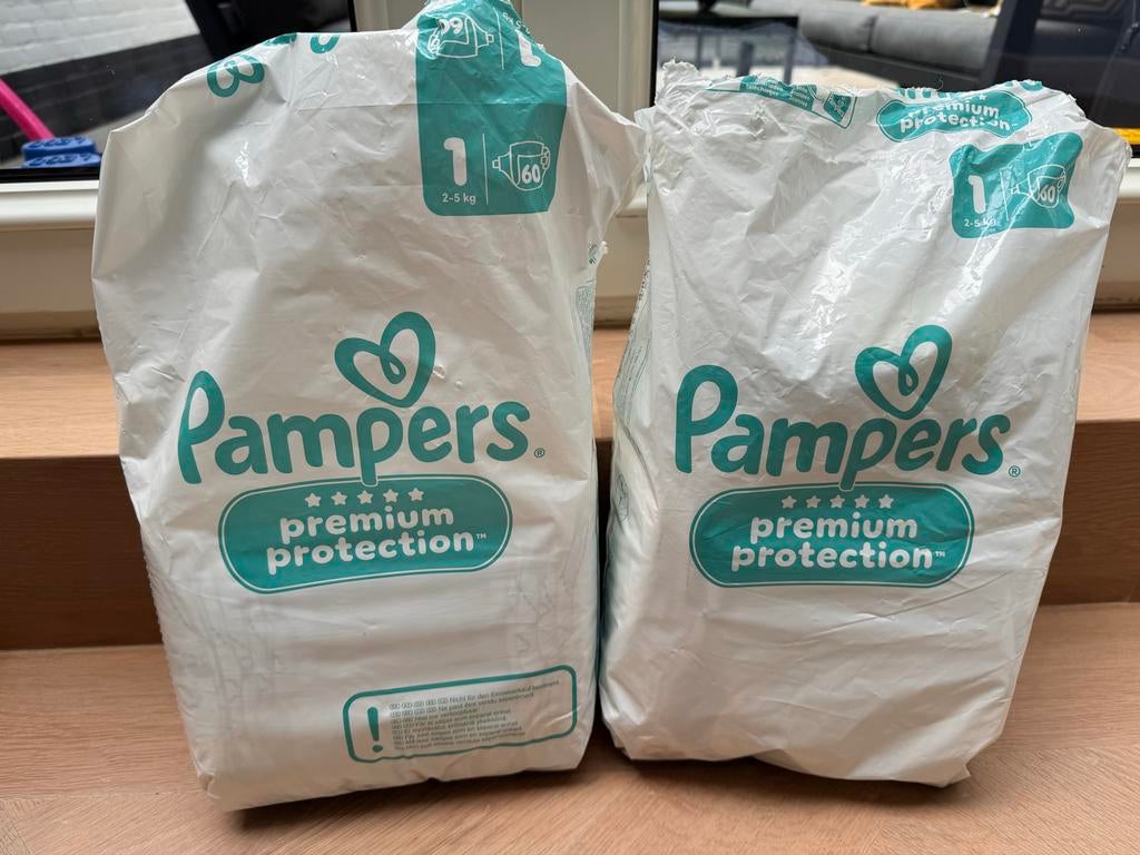 Pampers Premium Protection maat 1 - 51 stuks (open verpakkin, Ophalen of Verzenden, Nieuw