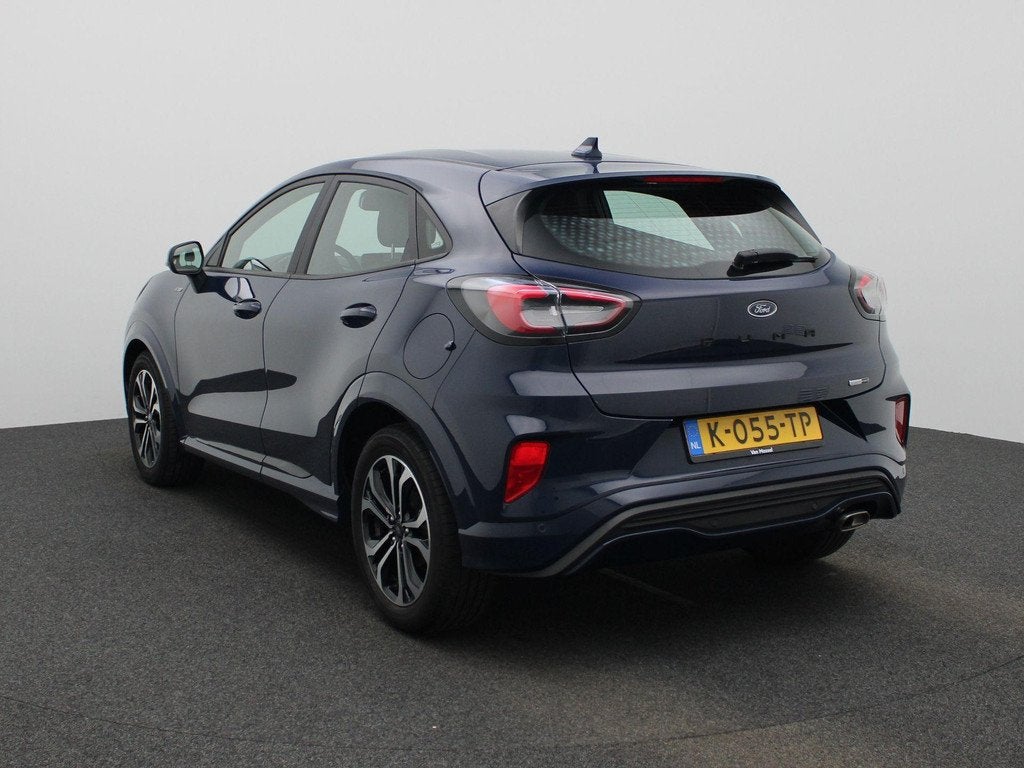 Ford Puma 1.0 EcoBoost Hybrid ST-Line Navigatie | Airco | Cr, Voorwielaandrijving, 12 maanden, Euro 6, Blauw