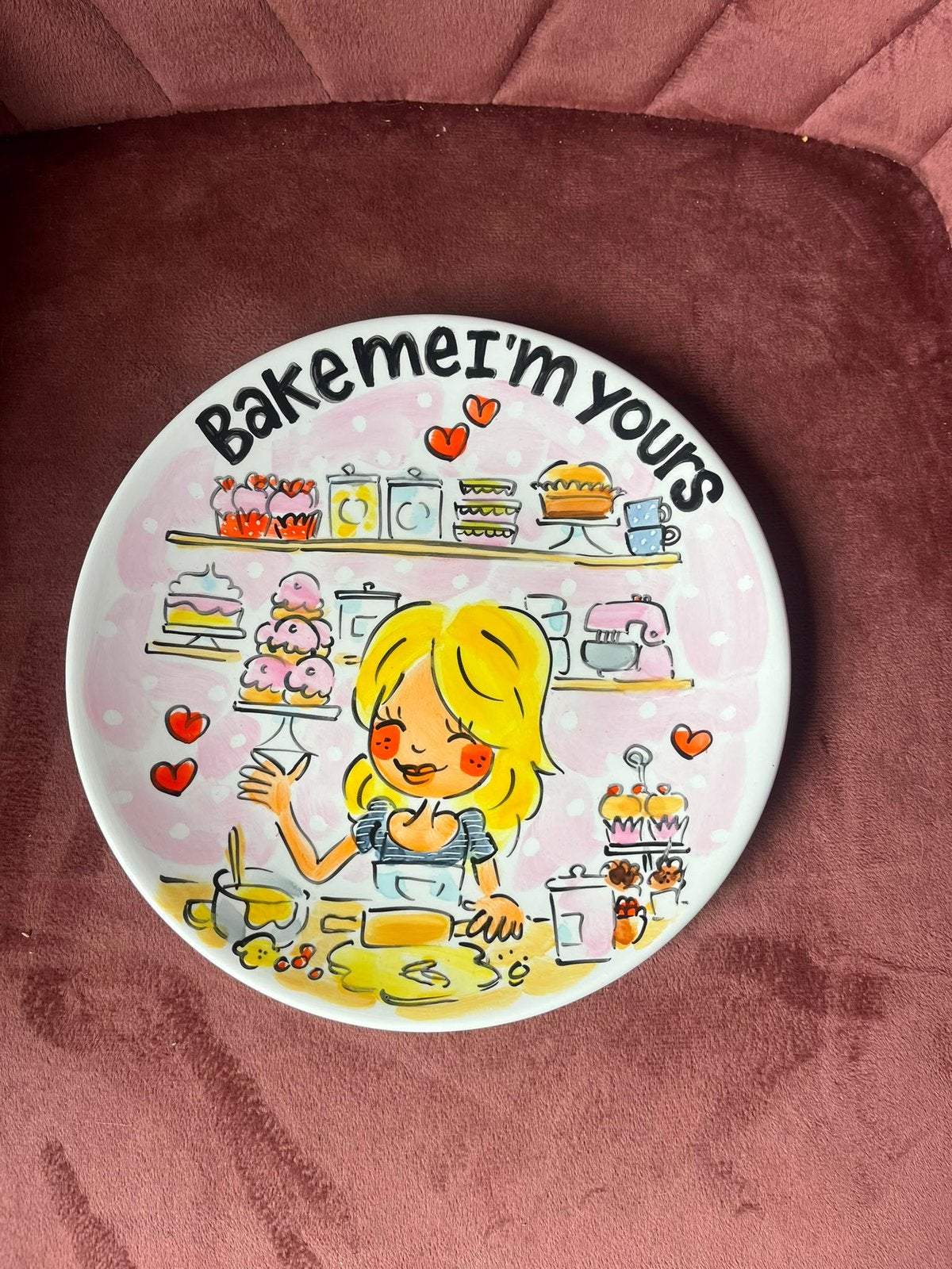 Blond Amsterdam LE Handwerk bake me i’m yours, Ophalen of Verzenden, Nieuw, Aardewerk, Bord(en)