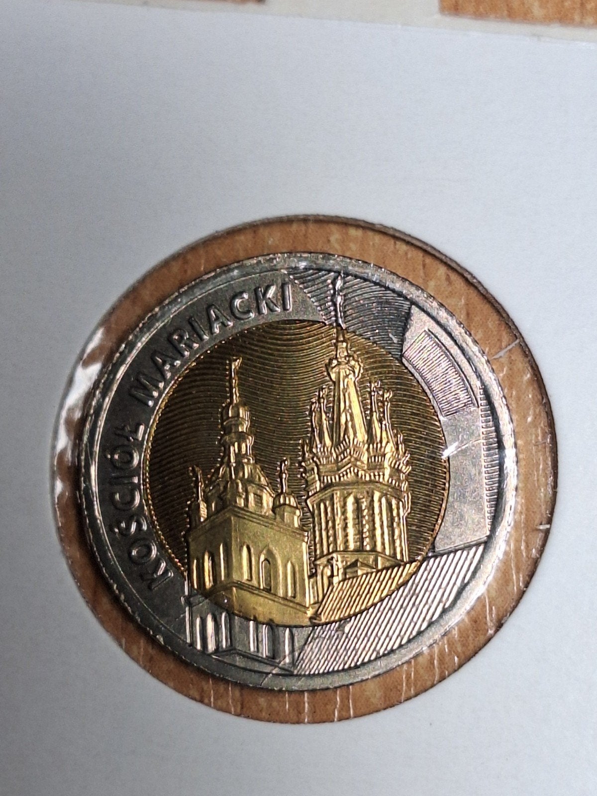 POLEN 5 zlotych 2020, kerk (#139), Postzegels en Munten, Munten | Europa | Niet-Euromunten, Ophalen of Verzenden, Polen, Losse munt