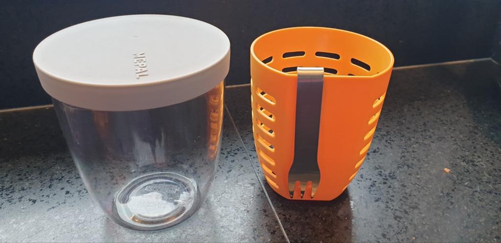 Mepalbeker nieuw, Huis en Inrichting, Keuken | Servies, Ophalen of Verzenden, Nieuw, Glas, Overige stijlen