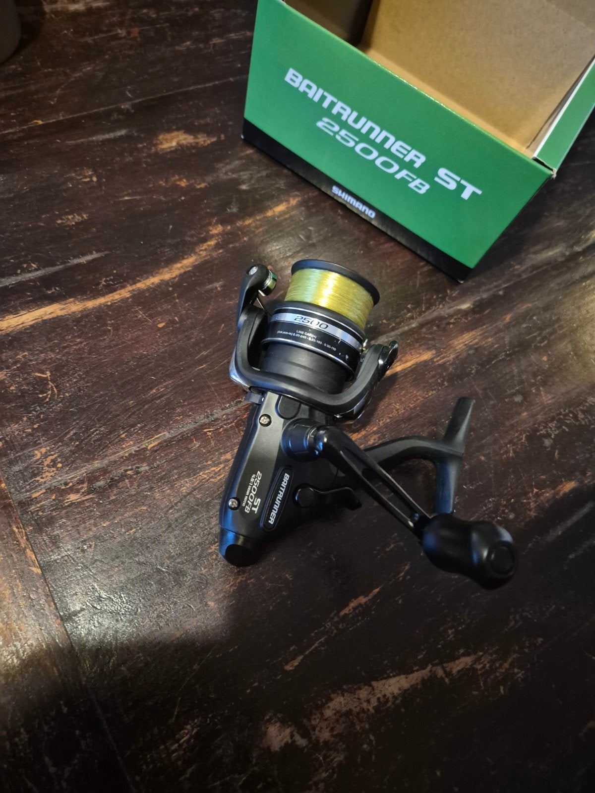 Shimano ST 2500FB baitrunner, Gebruikt, Verzenden, Molen, Shimano