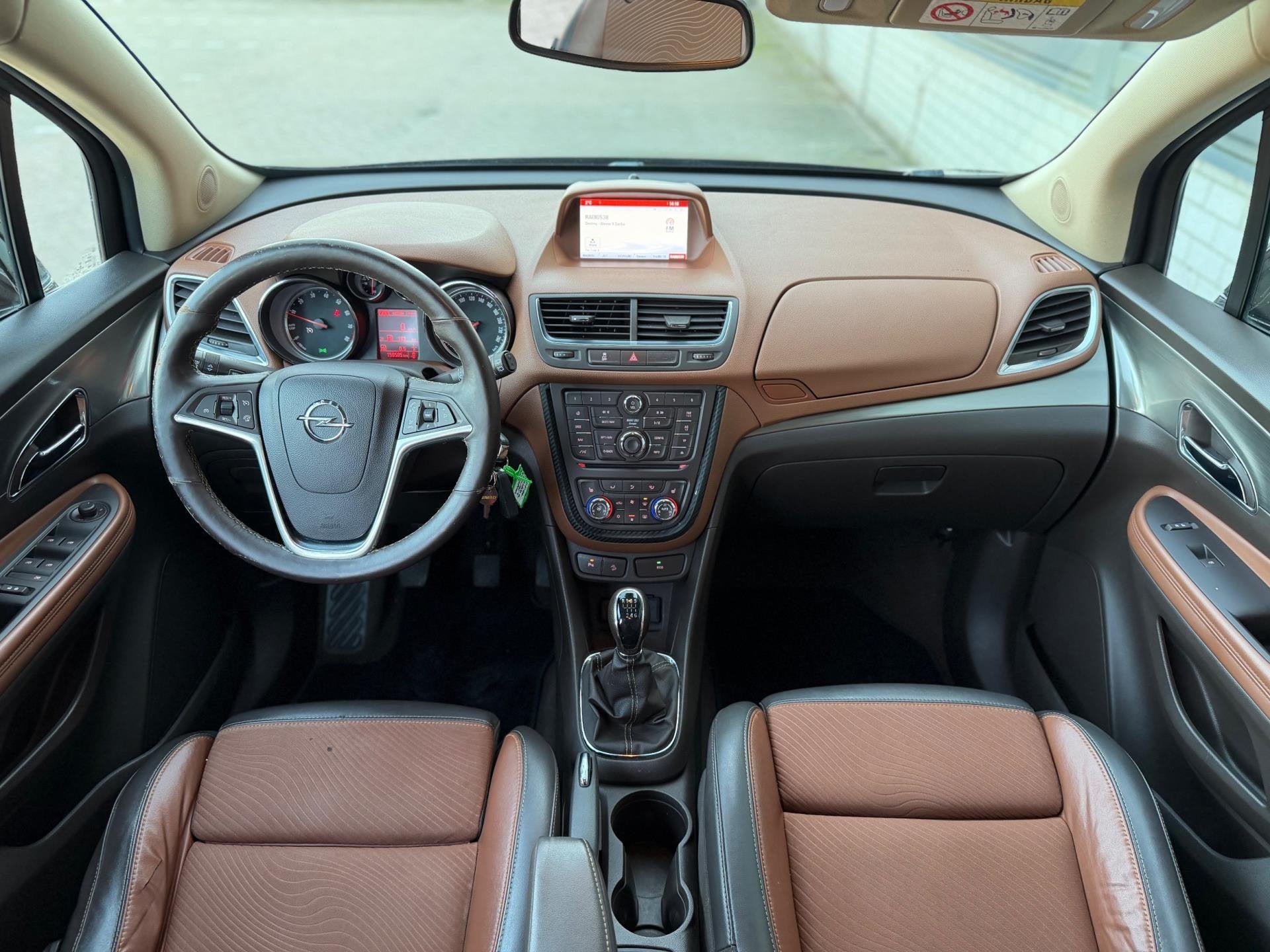 Opel Mokka 1.4 T Edition 4x4 140PK XENON CAMERA CRUISE, Auto's, Euro 5, Gebruikt, 4 cilinders, Bruin