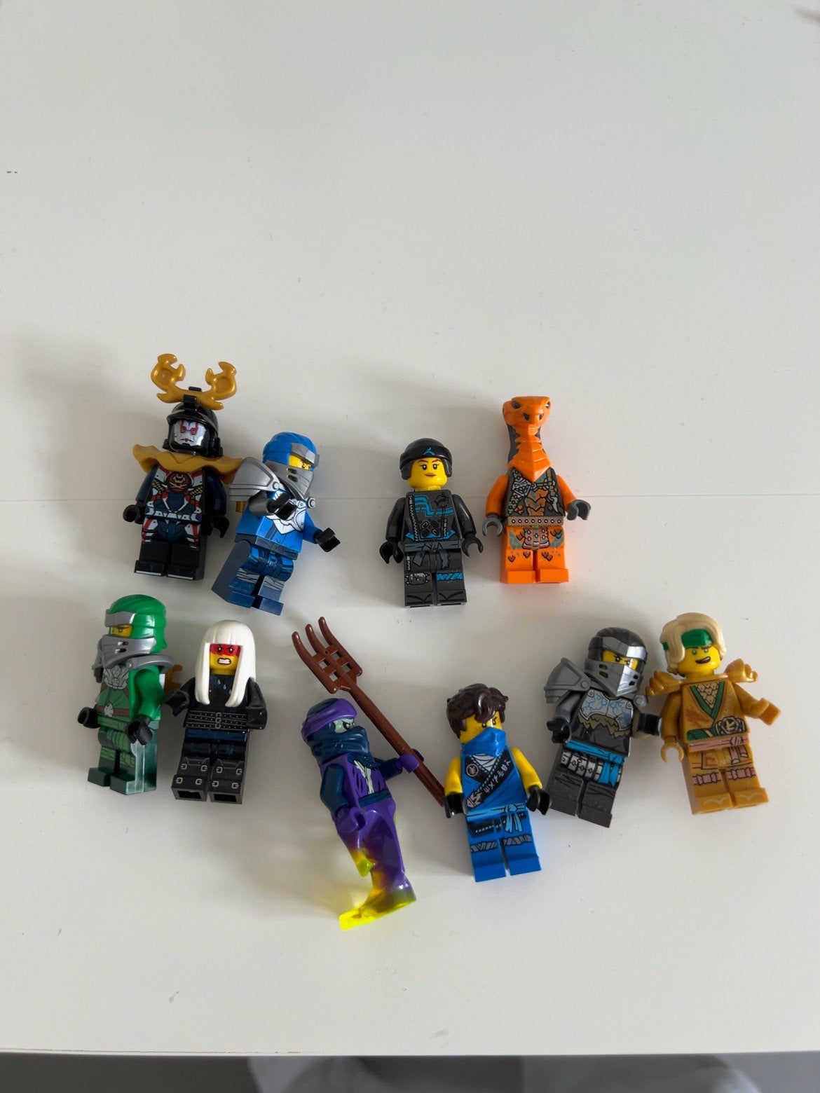 Lego ninjago figuren u kunt ook op 1 of meer los bieden., Ophalen of Verzenden, Zo goed als nieuw