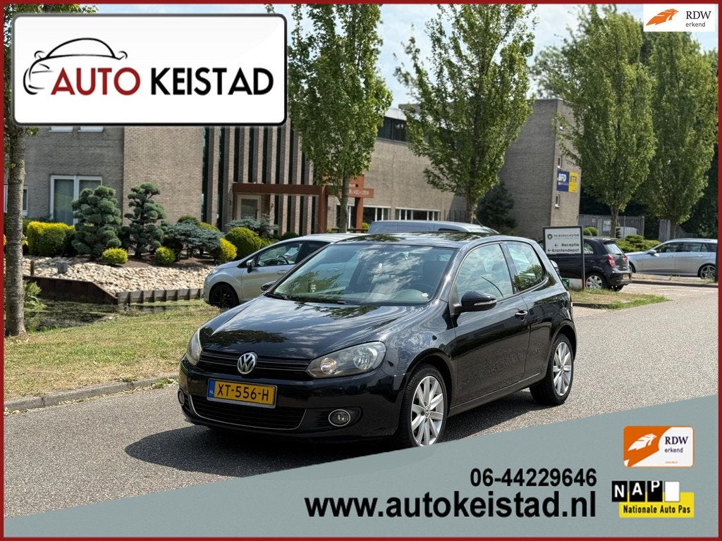 Volkswagen Golf 1.4 TSI 122PK 6-BAK NAVIGATIE/STOELVERWARMIN, Euro 5, Gebruikt, 4 cilinders, Leder