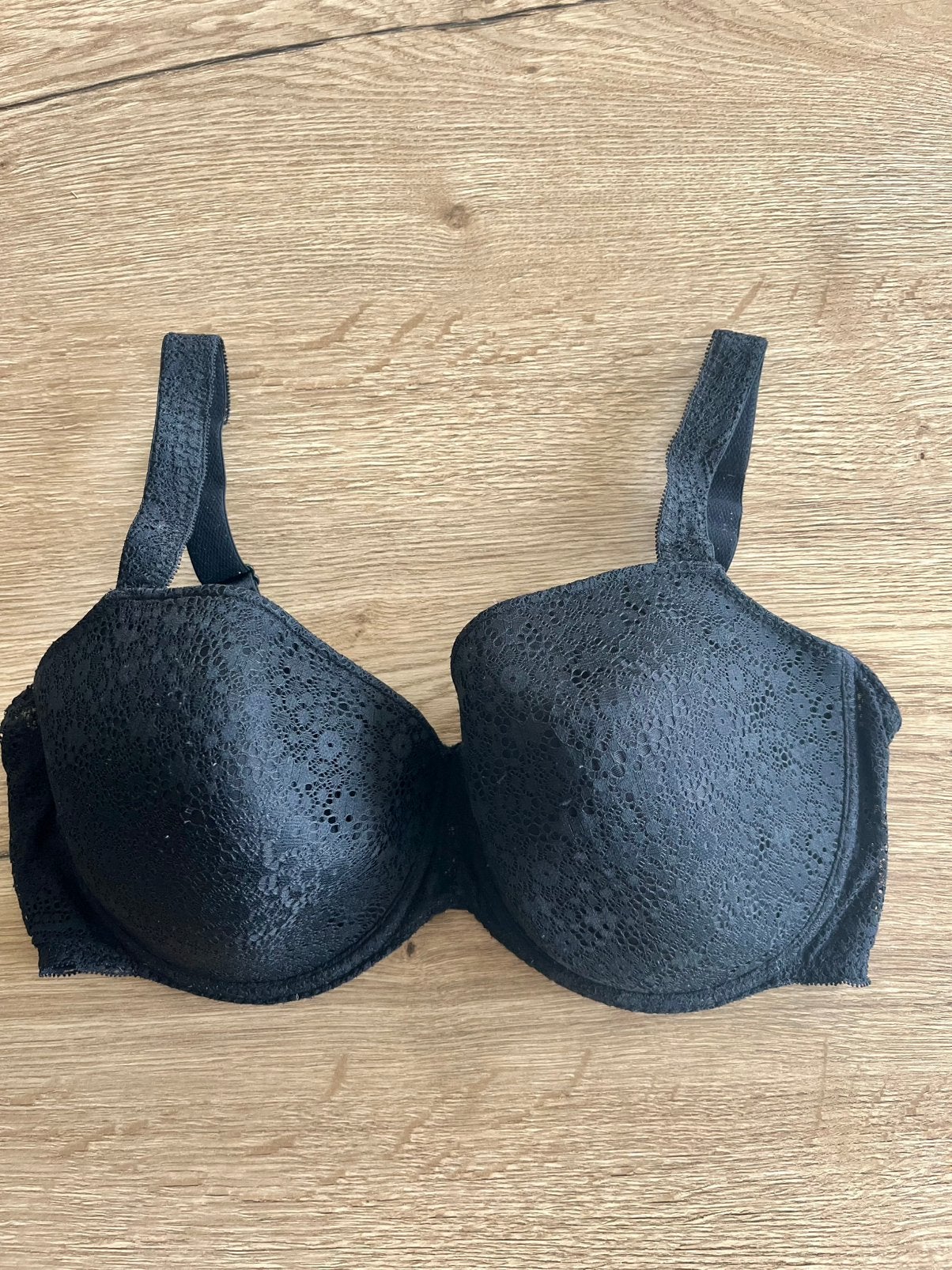 Prima donna twist 90F voorgevormd kant, Verzenden, Zwart, BH