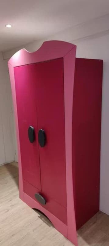 Ikea Mammut kast roze - Ideaal voor kinderkamer, Ophalen, Kunststof, Gebruikt, 100 tot 150 cm