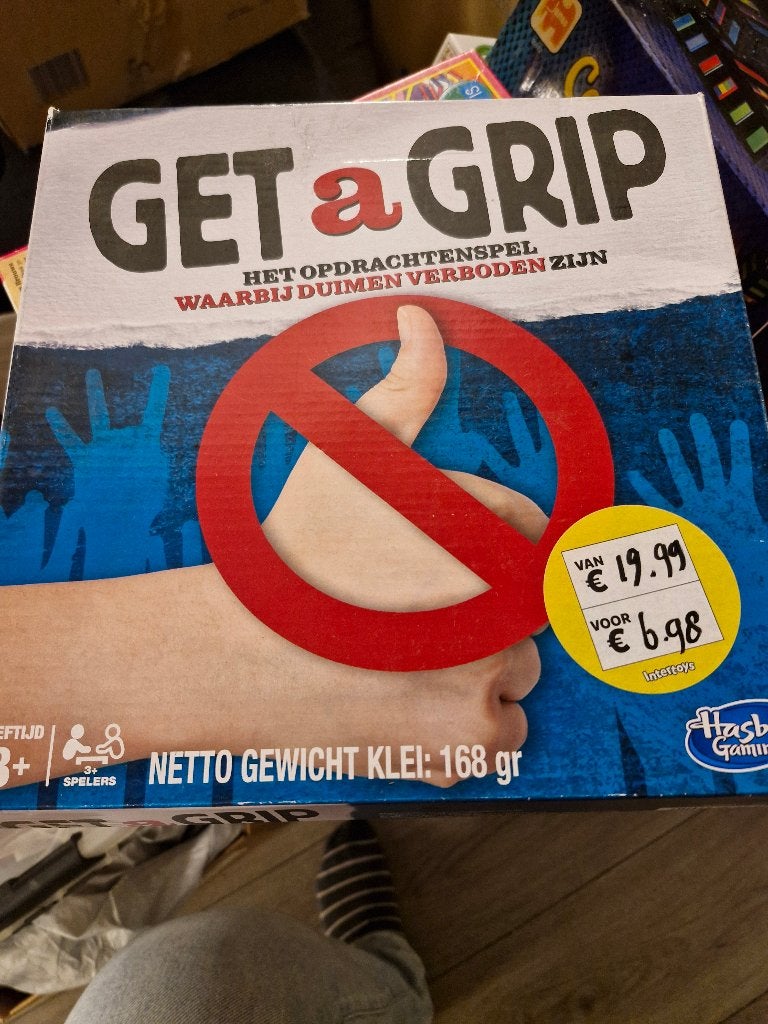 Get a grip, Drie of vier spelers, Ophalen of Verzenden, Nieuw