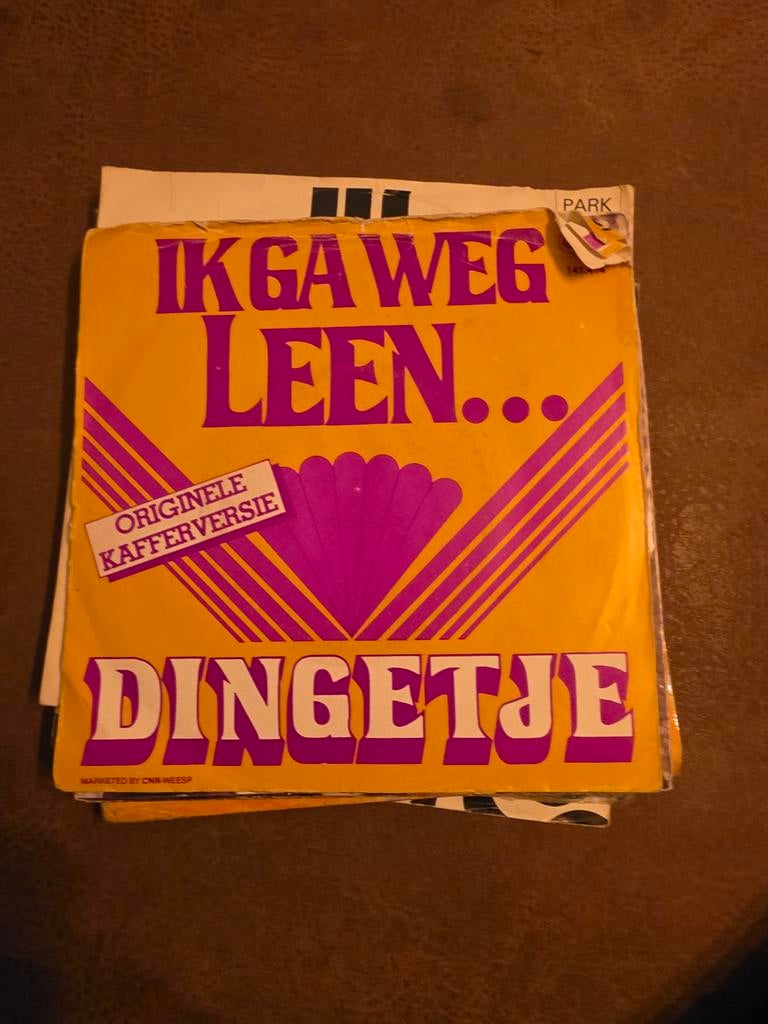 Ik Ga Weg Leen... Dingetje - Originele Kafferversie Single, Ophalen of Verzenden