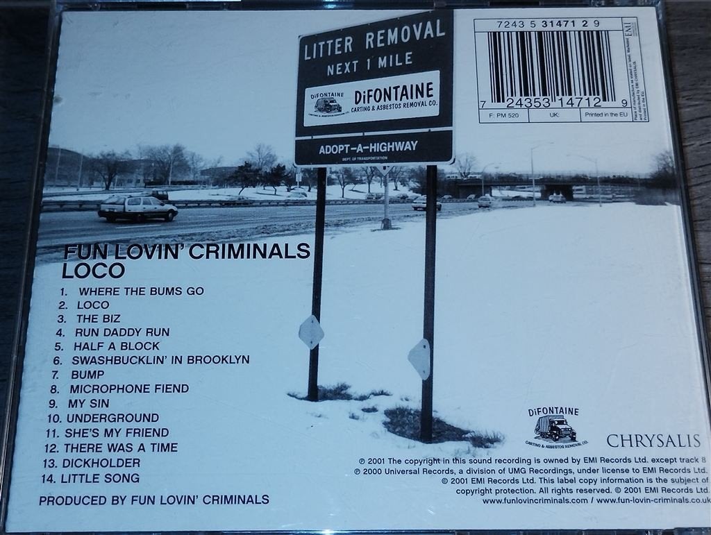 Fun Lovin' Criminals - Loco, Ophalen of Verzenden, Zo goed als nieuw, Poprock