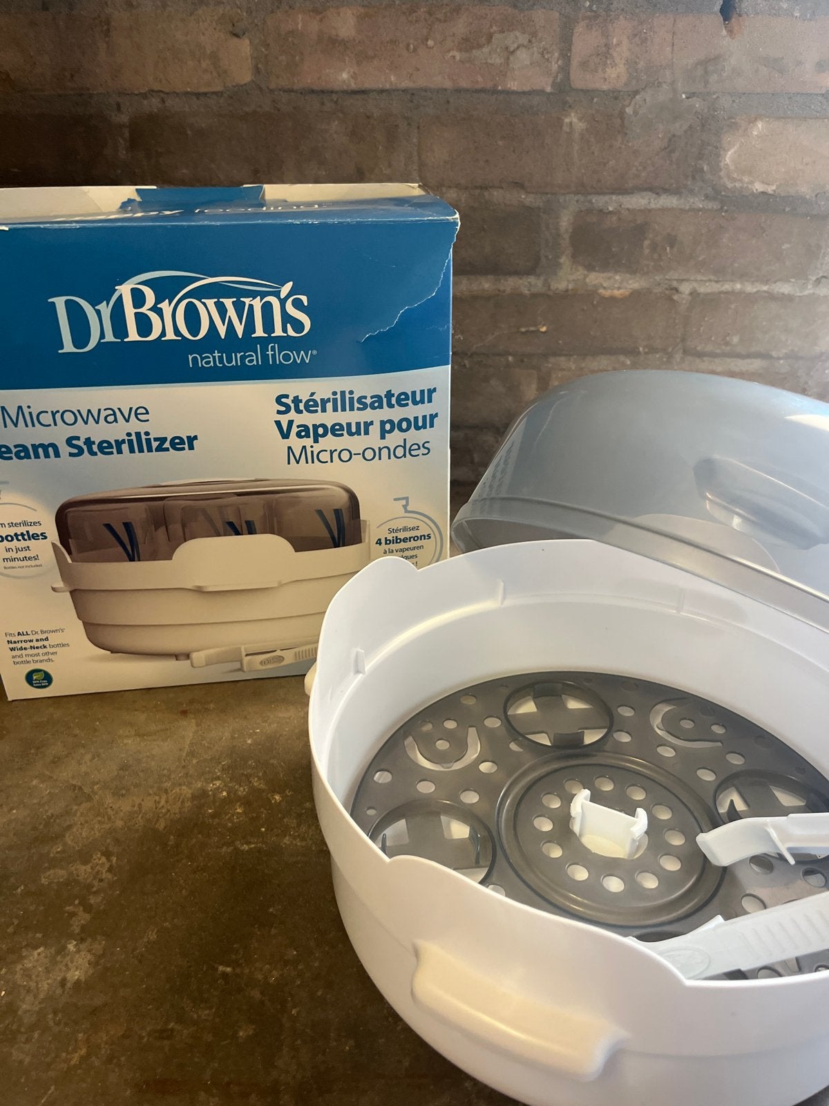 Dr. Brown's Magnetron Stoom Sterilisator, Kinderen en Baby's, Ophalen, Gebruikt, Sterilisator, Dr. Brown's