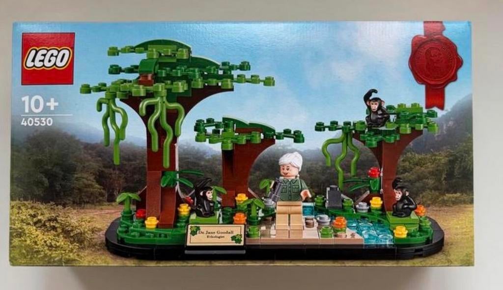 Lego Dr. Jane Goodall Tribute 40530 Nieuw in doos!, Kinderen en Baby's, Speelgoed | Duplo en Lego, Lego, Overige thema's, Denemarken