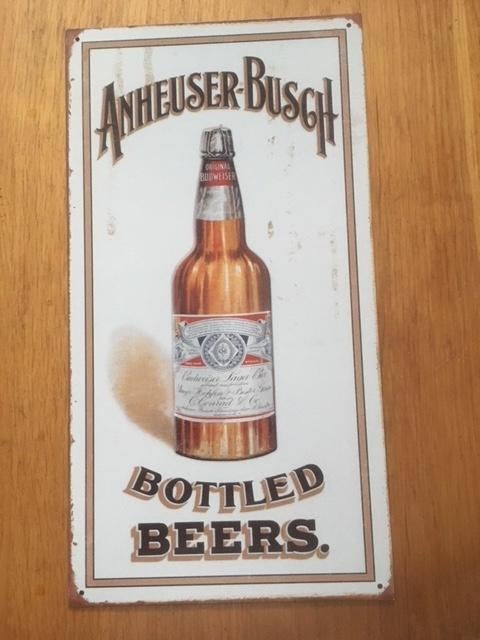 bier reclameplaten, Ophalen of Verzenden, Nieuw, Reclamebord