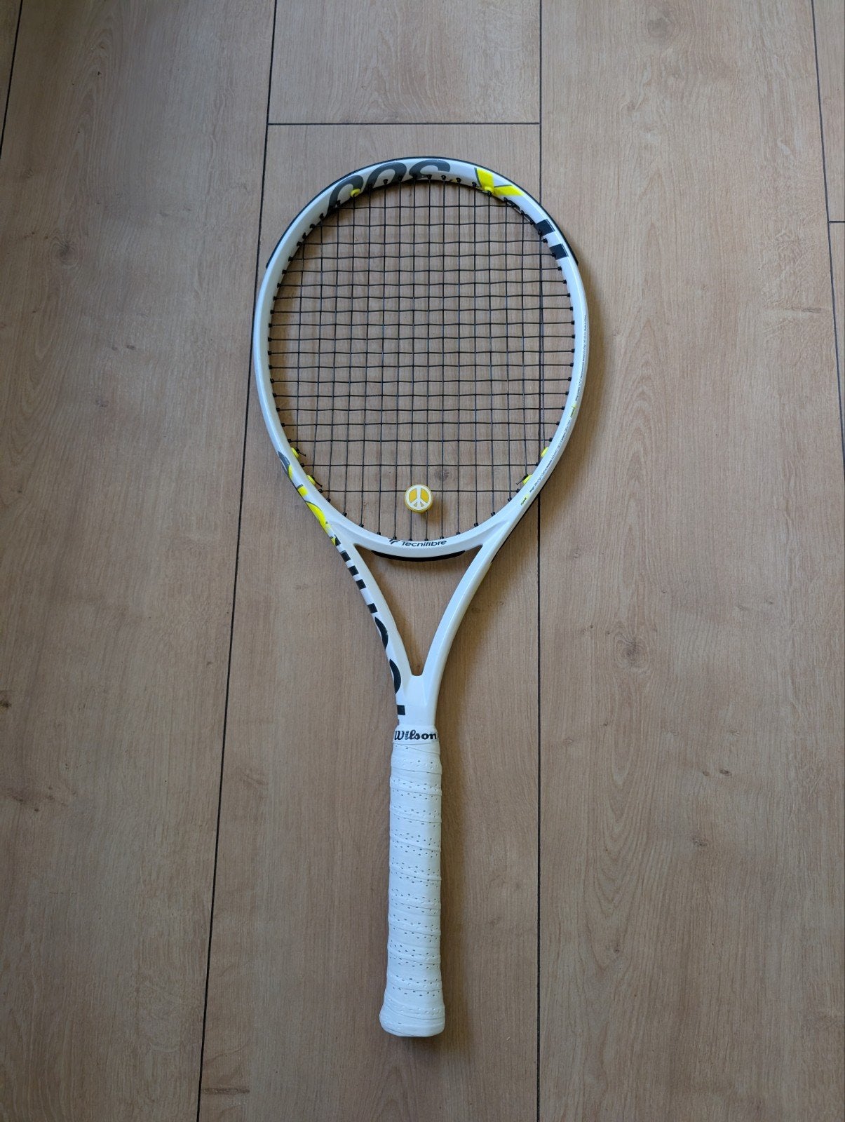 Tecnifibre TF-X1 300 – Grip L3 – Inclusief demper, Overige merken, Gebruikt, Ophalen of Verzenden, Racket