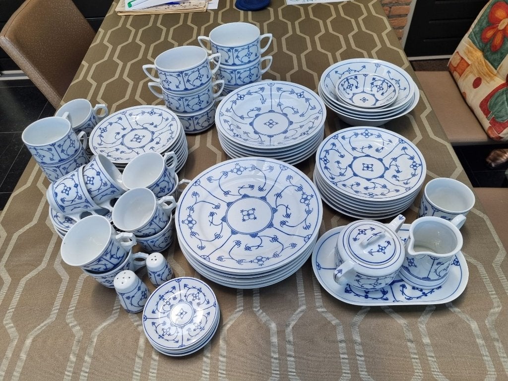 Saksisch blauw servies, Ophalen, Gebruikt, Overige merken, Klassiek