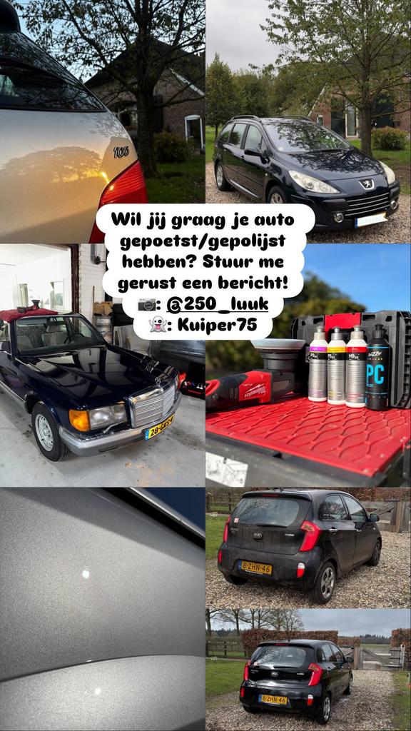 Professioneel Auto/Motor Detailen – Poetsen, Polijsten, Krasverwijdering
