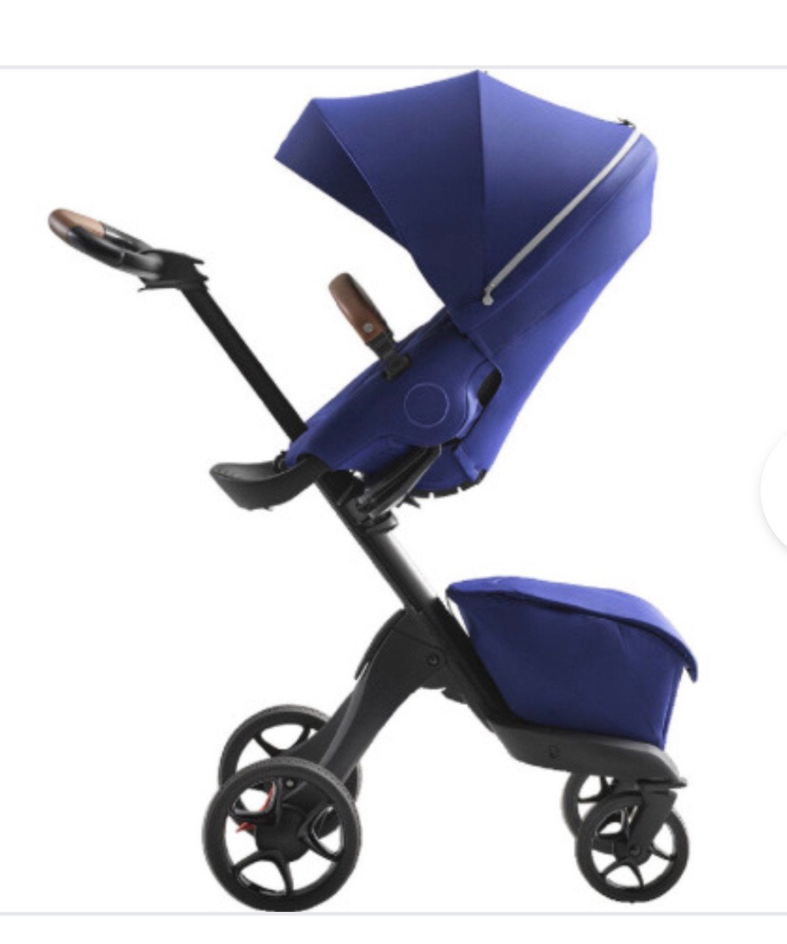 Stokke EXPLORY X Royaal blue lux- Kinderwachen, Ophalen, Zo goed als nieuw, Overige merken