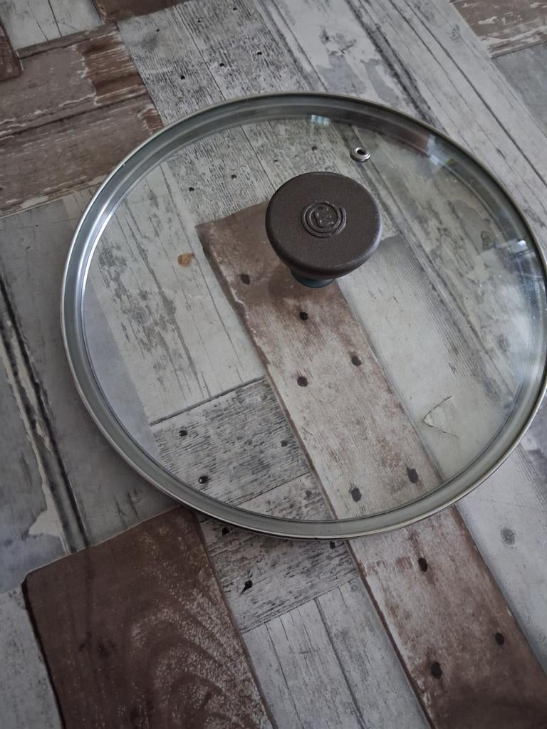 Te koop glazen deksel, helemaal nieuw., Huis en Inrichting, Keuken | Potten en Pannen, Ophalen, Nieuw, Glas