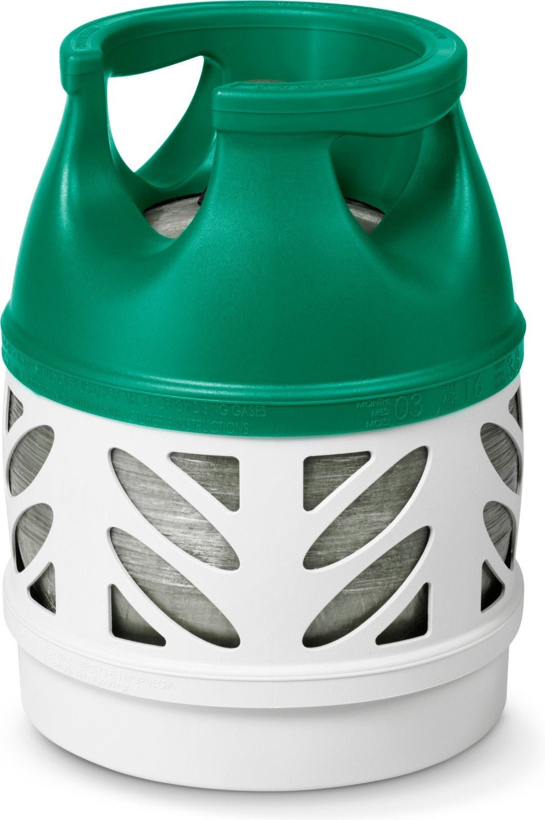 5 liter gasfles Benegas lichtgewicht, Ophalen