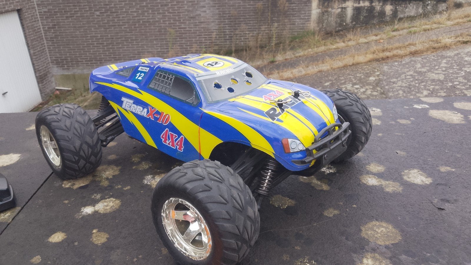 1:10 Terra X-10 4x4 Brushless RTR, Gebruikt, Auto offroad, Schaal 1:10, RTR (Ready to Run)