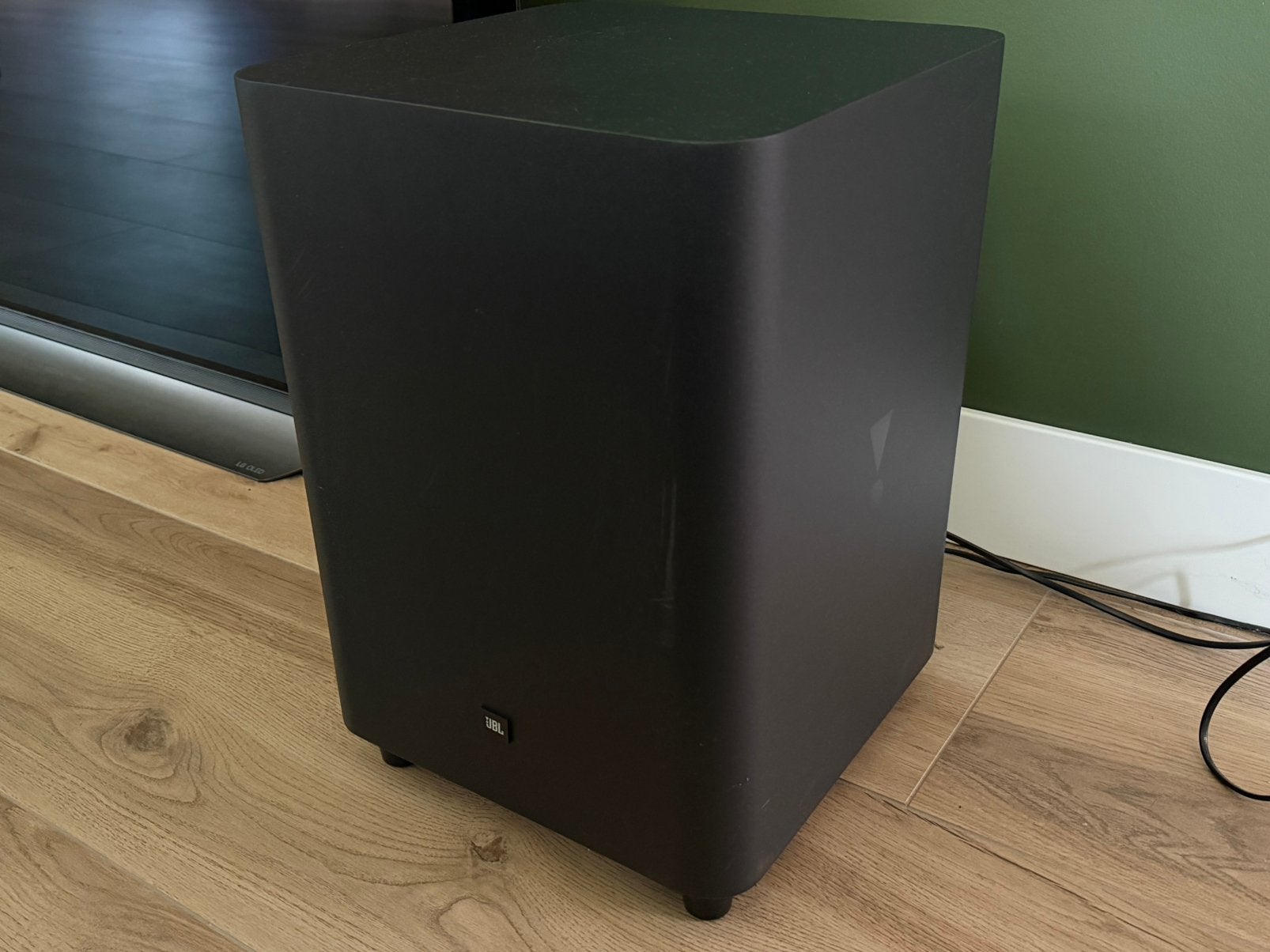 JBL SW10 Draadloze Subwoofer – Krachtige Bass, Ophalen, Zo goed als nieuw, 120 watt of meer, Subwoofer