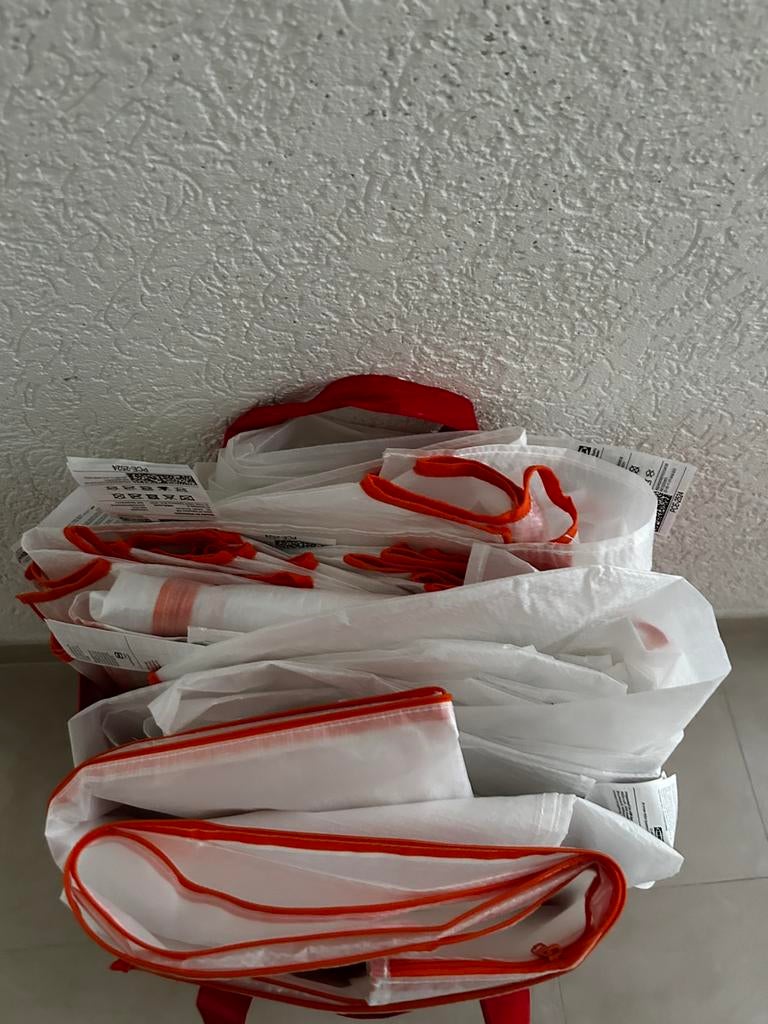 Kleding hoes, Ophalen, Zo goed als nieuw