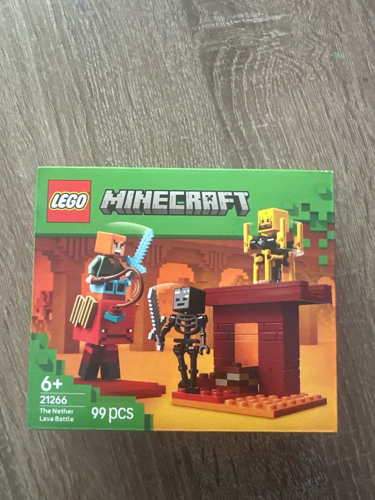 Lego Minecraft 21266 The Nether Lava Battle Nieuw, Minecraft, Lego, Nieuw, Ophalen of Verzenden