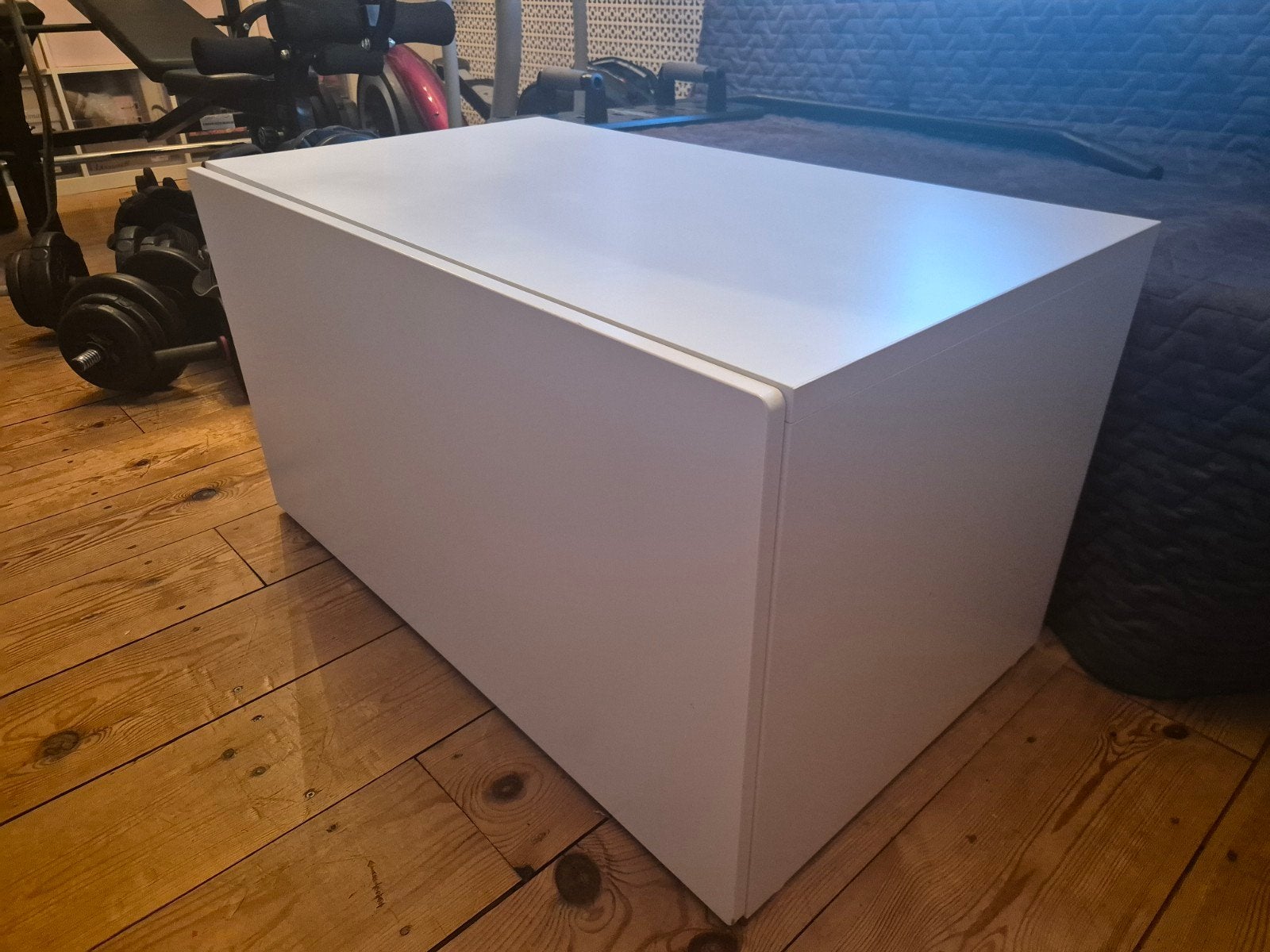 Småstad ikea speelgoedkist, Minder dan 90 cm, Ophalen of Verzenden, Zo goed als nieuw, 75 tot 100 cm