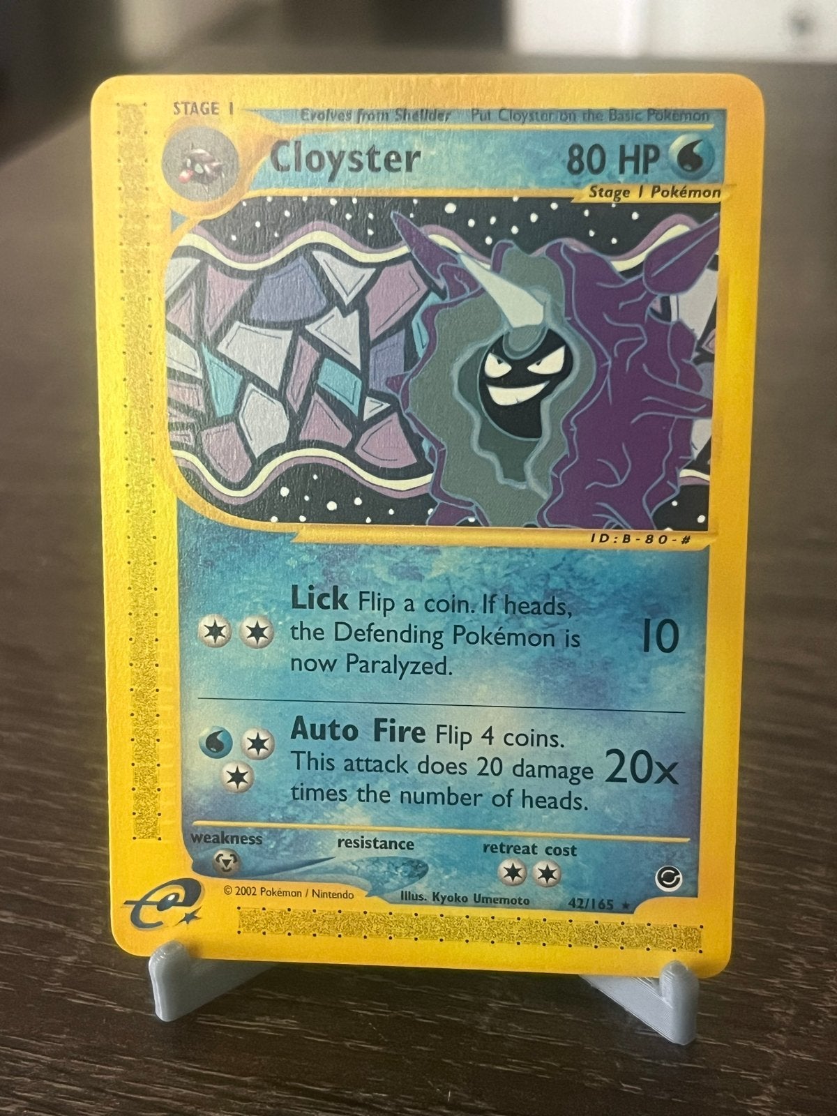 Cloyster (42/165) - Expedition - NM, Ophalen of Verzenden, Zo goed als nieuw, Losse kaart