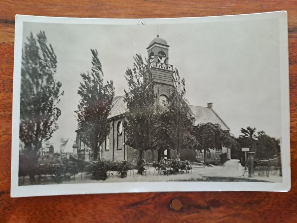 Hoogeveen, ned. Herv. Kerk, roodoschool, Ophalen of Verzenden, Drenthe