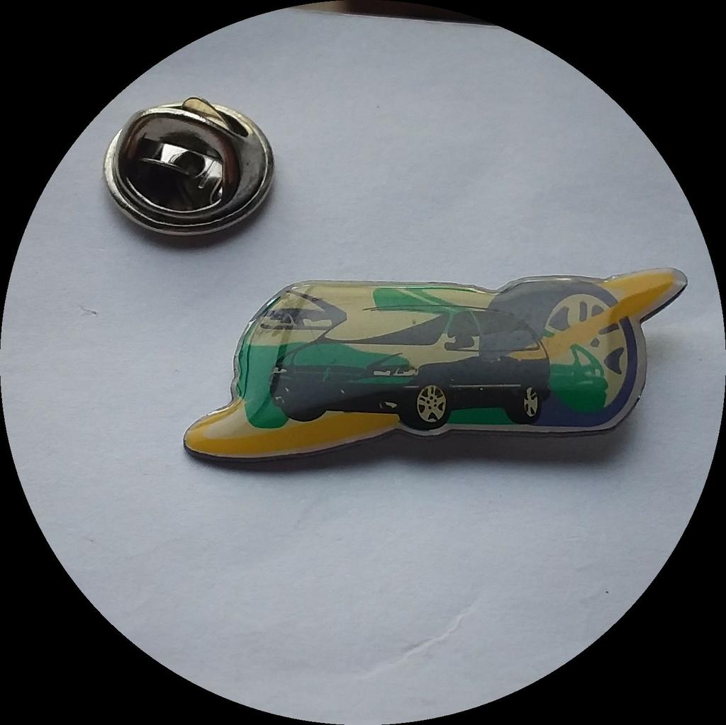 CHRYSLER VOYACHER pin, Ophalen of Verzenden, Zo goed als nieuw, Transport, Speldje of Pin