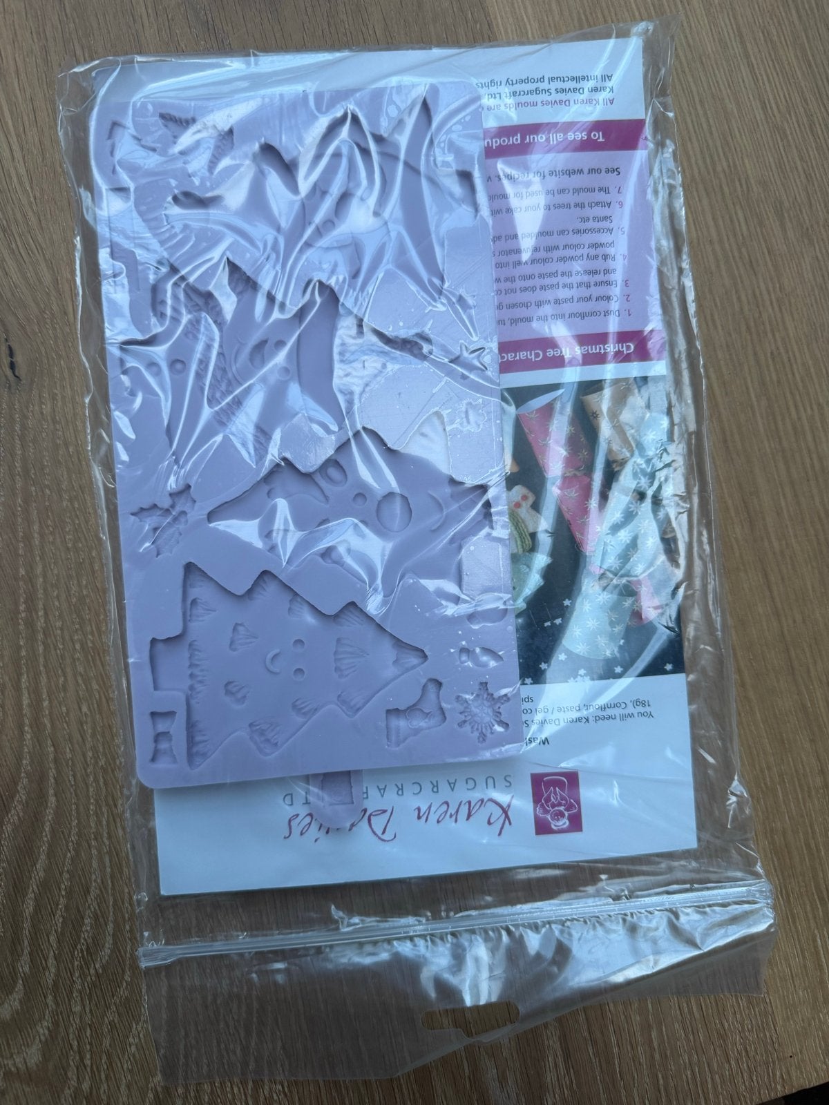 Karen Davies Christmas Tree Characters Mould, Nieuw, Ophalen of Verzenden, Kunststof, Paars